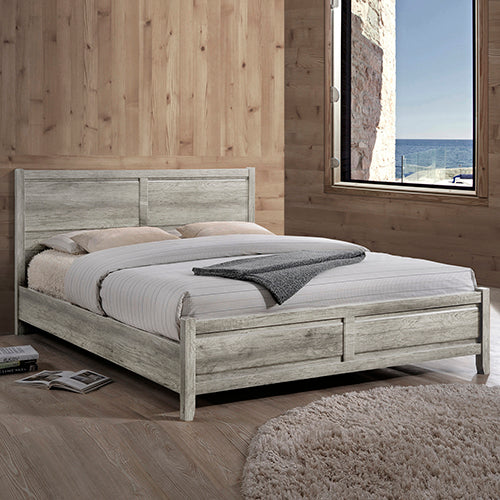 Alice Bed Queen White Ash Colour