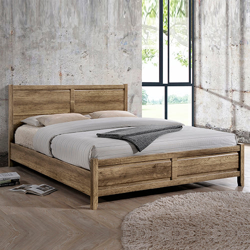 Alice Bed Queen Oak Colour