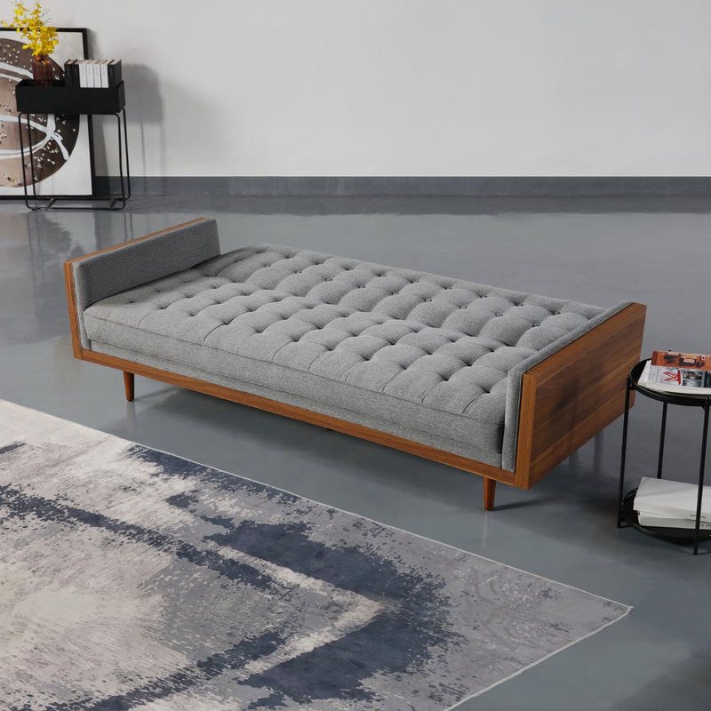 Tulip 3 Seater Sofa Bed Grey