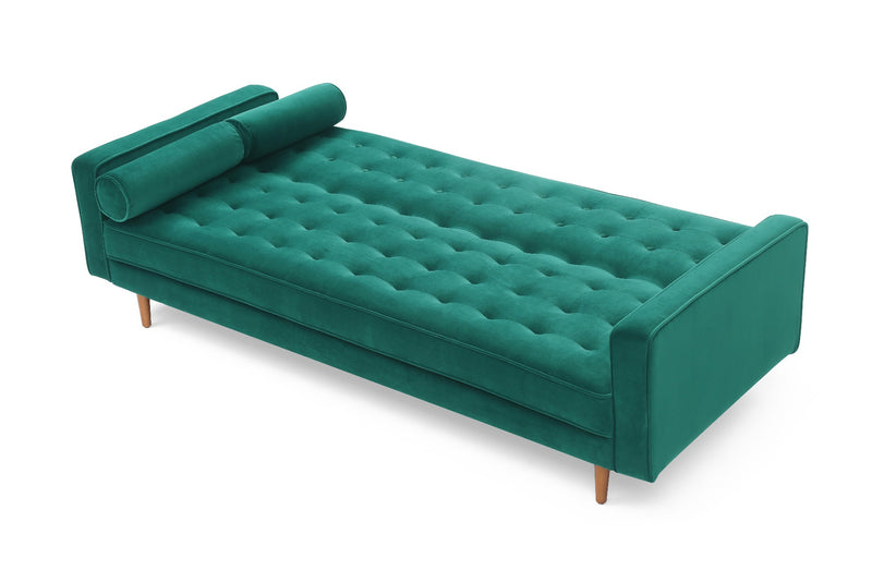 Sofa Marcella Green Velvet Fabric