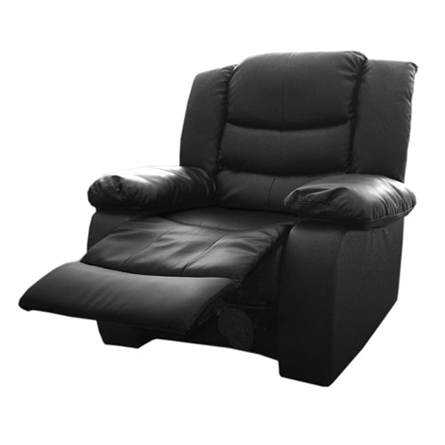 Dream Recliner Bonded Leather -1R -BLACK