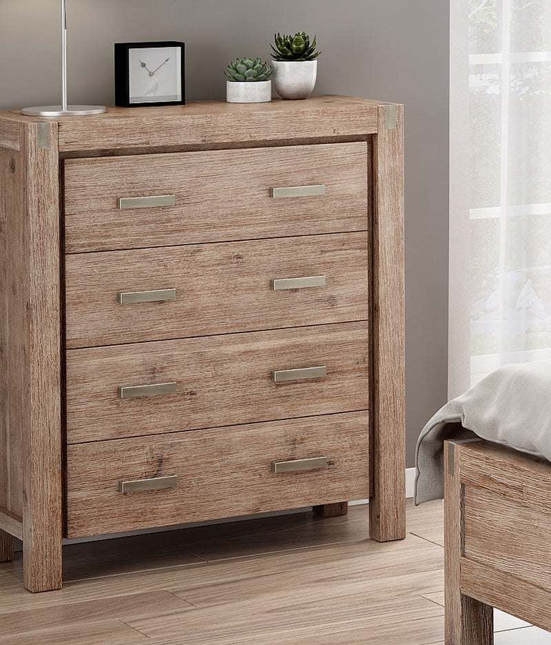 Nowra 4 Drawer Tallboy