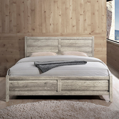 Alice Bed Queen White Ash Colour