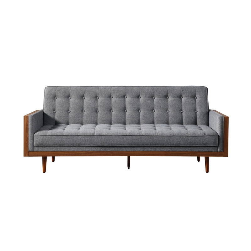 Tulip 3 Seater Sofa Bed Grey