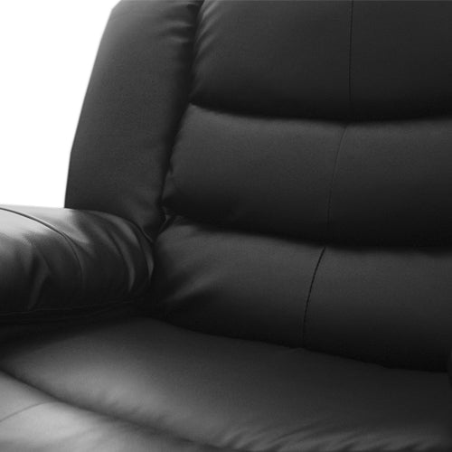 Dream Recliner Bonded Leather -1R -BLACK