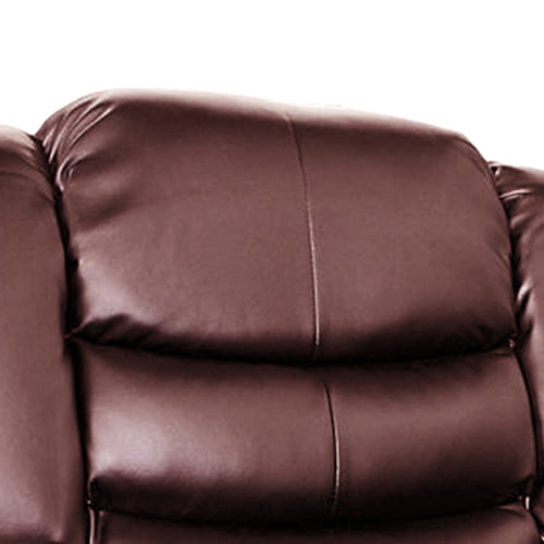 Dream Recliner Bonded Leather -3R -BROWN