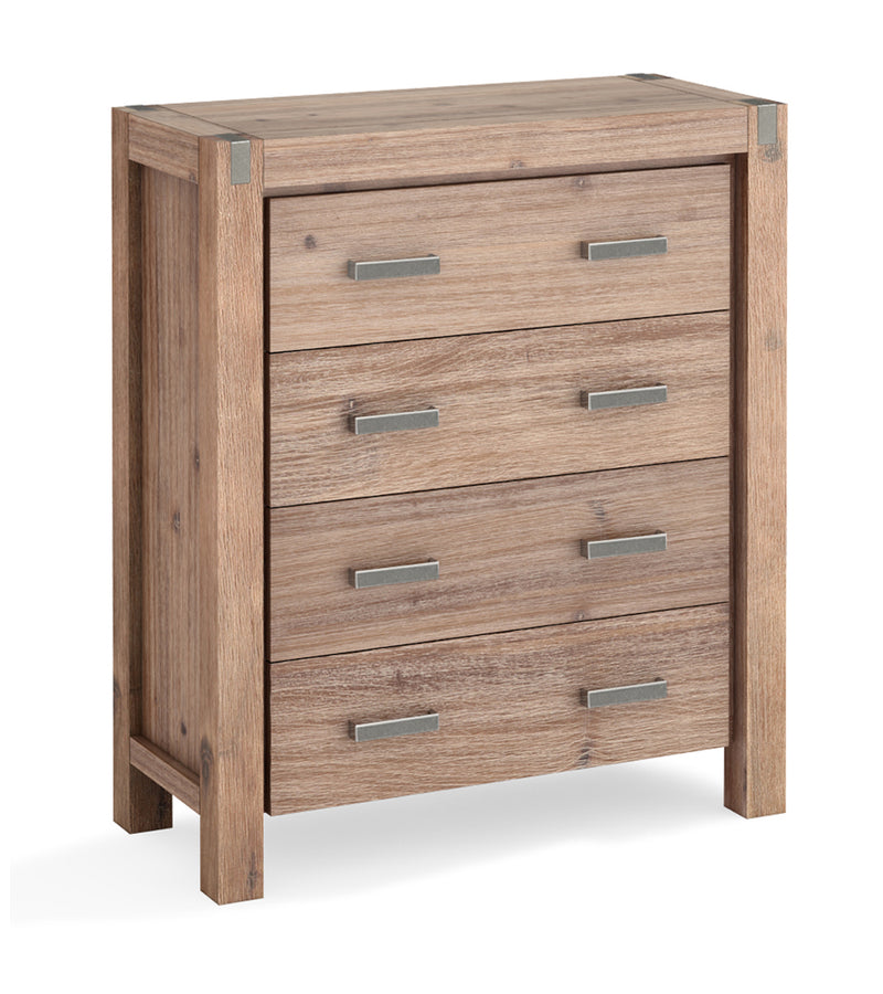 Nowra 4 Drawer Tallboy