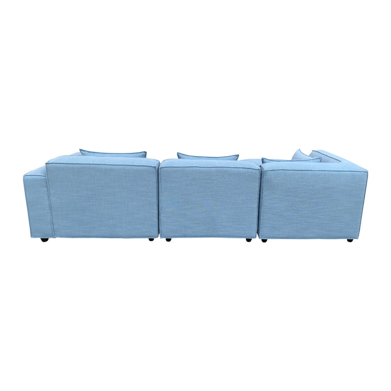 Botanic Sofa Set Sky Blue