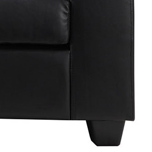 Nikki Sofa Black 3 Seater