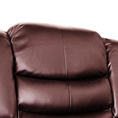 Dream Recliner Bonded Leather -1R -BROWN