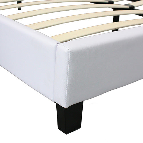 Mondeo Bedframe Double Size White