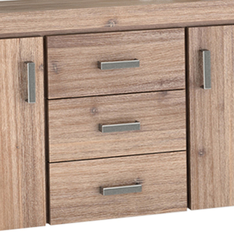 NOWRA Buffet Oak 3 Drawer