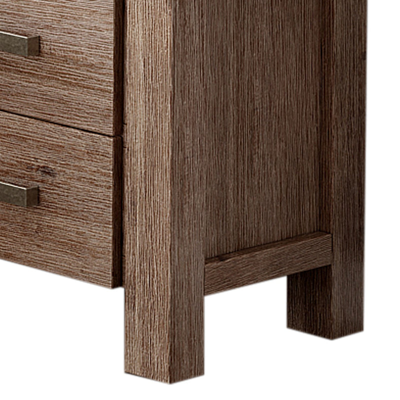 Nowra 2 Drawer Bedside Table