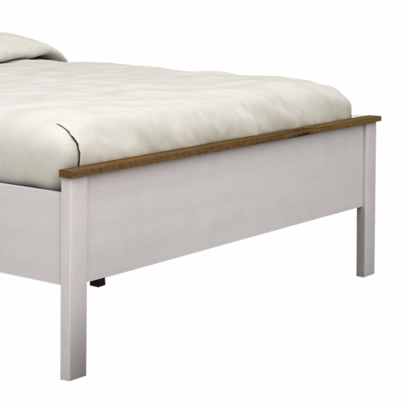 Abelina Queen Bed Mellow White