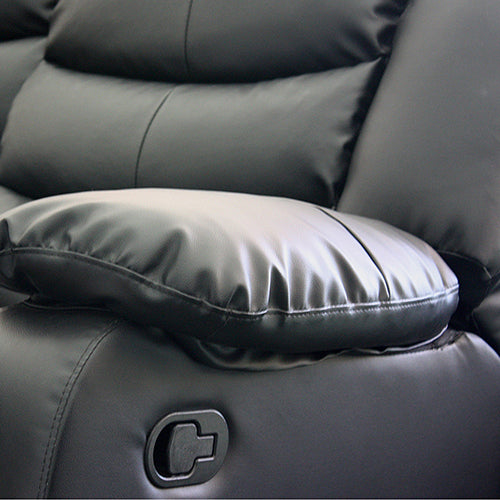 Dream Recliner Bonded Leather -1R -BLACK