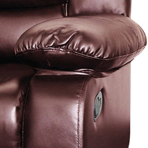 Dream Recliner Bonded Leather -1R -BROWN