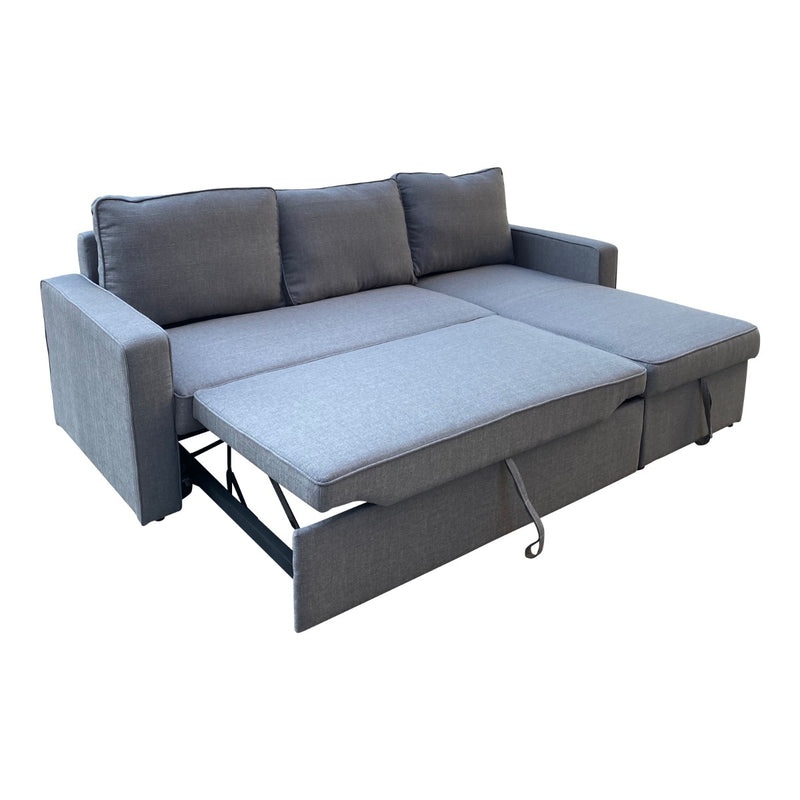 Yarra Corner Sofa Bed Grey