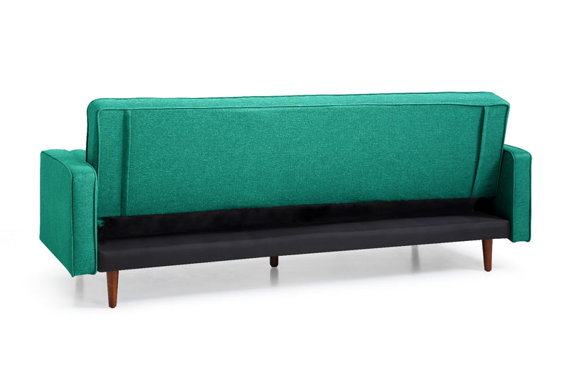 Sofa Marcella Green Velvet Fabric