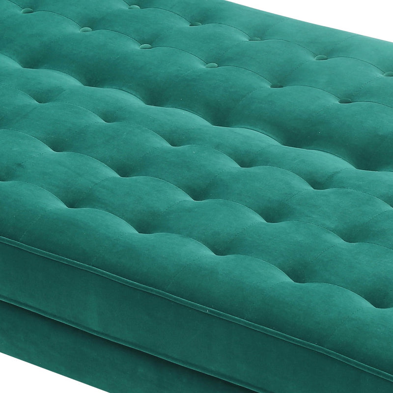 Sofa Marcella Green Velvet Fabric