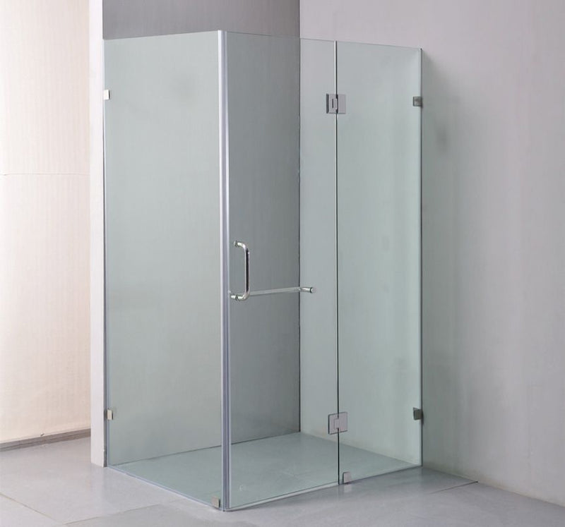 1200 x 900mm Frameless 10mm Glass Shower Screen By Della Francesca