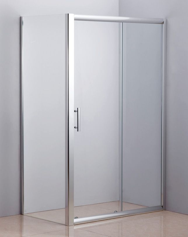 1200 X 700 Sliding Door Safety Glass Shower Screen By Della Francesca