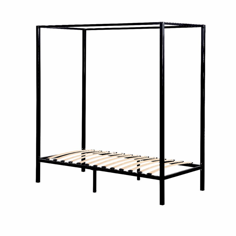 4 Four Poster Single Bed Frame