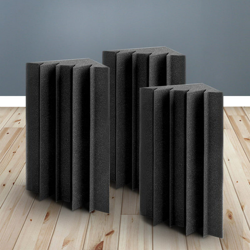 40pcs Studio Acoustic Foam Sound Absorption Proofing Panels Corner DIY