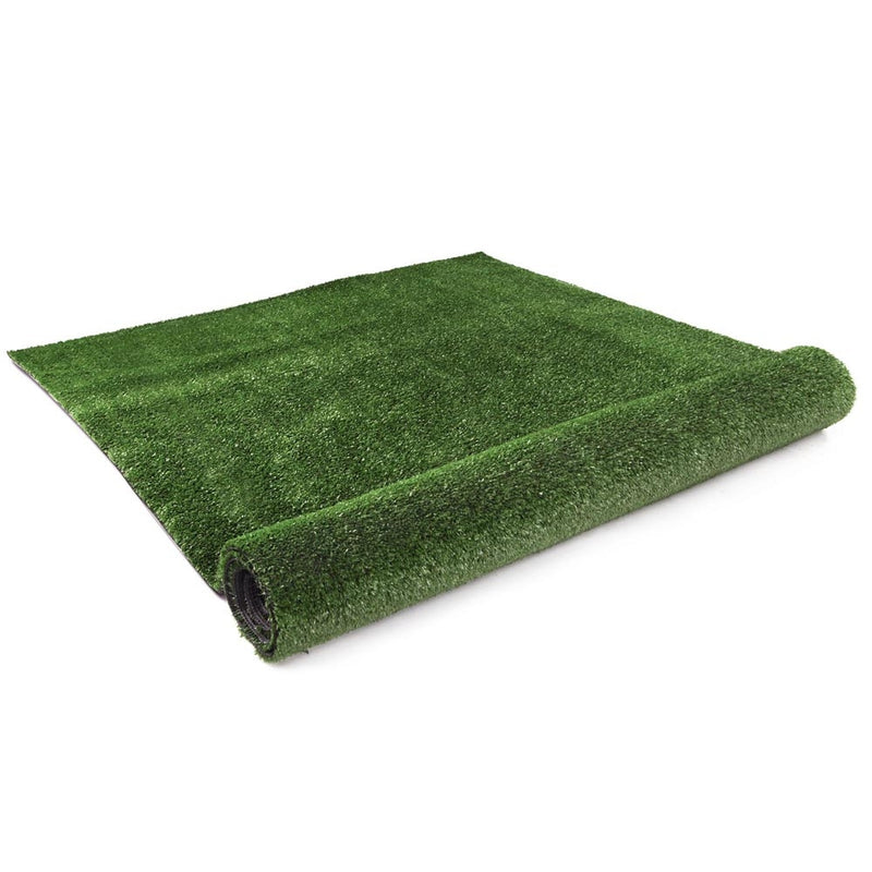 Synthetic 10mm  0.95mx10m 9.5sqm Artificial Grass Fake Turf Olive Plants Plastic Lawn