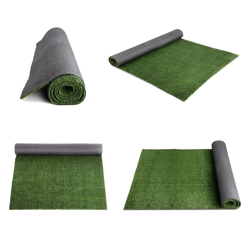 Synthetic 10mm  0.95mx10m 9.5sqm Artificial Grass Fake Turf Olive Plants Plastic Lawn