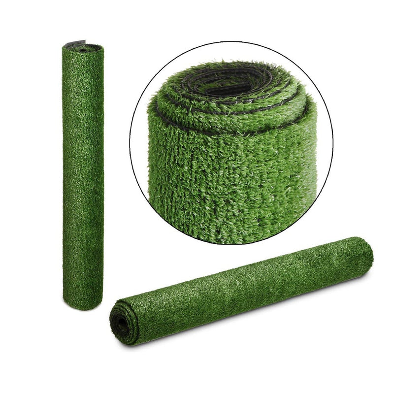 Synthetic 10mm  0.95mx20m 19sqm Artificial Grass Fake Turf Olive Plants Plastic Lawn