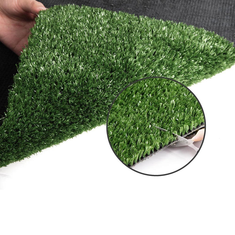 Synthetic 10mm  0.95mx20m 19sqm Artificial Grass Fake Turf Olive Plants Plastic Lawn