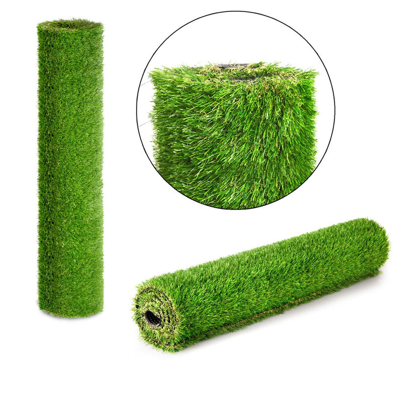 Synthetic 20mm  0.95mx10m 9.5sqm Artificial Grass Fake Turf 4-coloured Plants Plastic Lawn