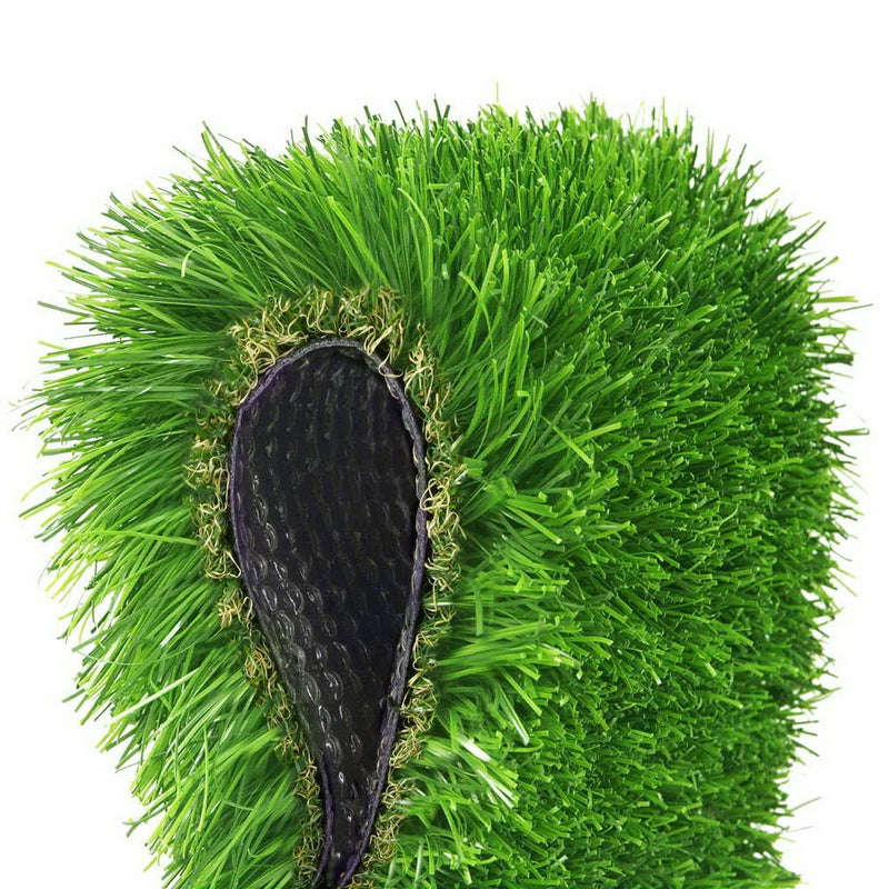 Synthetic 30mm  1.9mx5m 9.5sqm Artificial Grass Fake Turf 4-coloured Plants Plastic Lawn