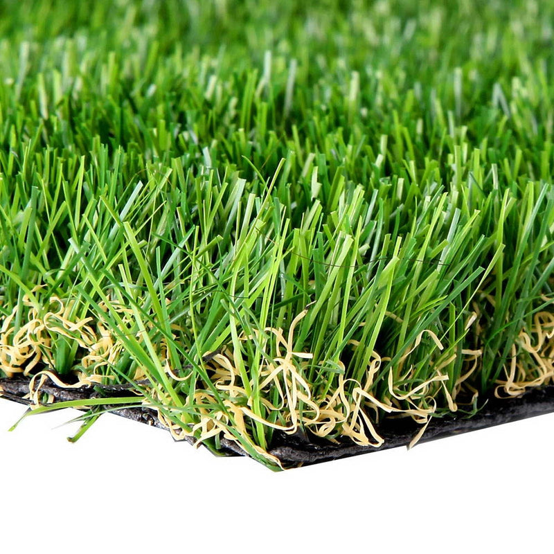 Synthetic 40mm  0.95mx5m 4.75sqm Artificial Grass Fake Turf 4-coloured Plants Plastic Lawn