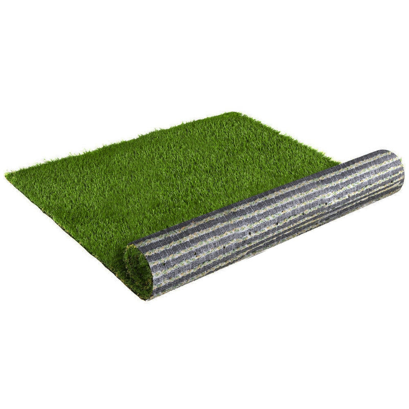 Synthetic 30mm  0.95mx10m  9.5sqm Artificial Grass Fake Lawn Turf Plastic Plant White Bottom