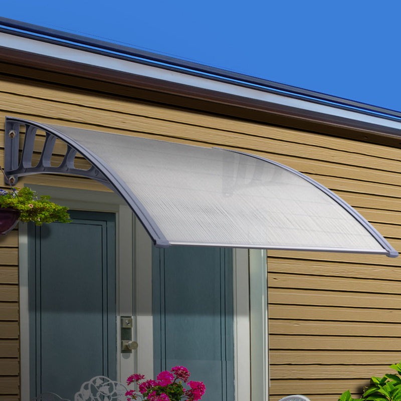 Window Door Awning Door Canopy Outdoor Patio Sun Shield 1.5mx1m DIY