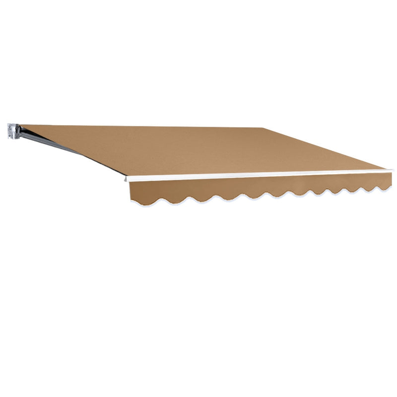 3M x 2.5M Outdoor Folding Arm Awning - Beige