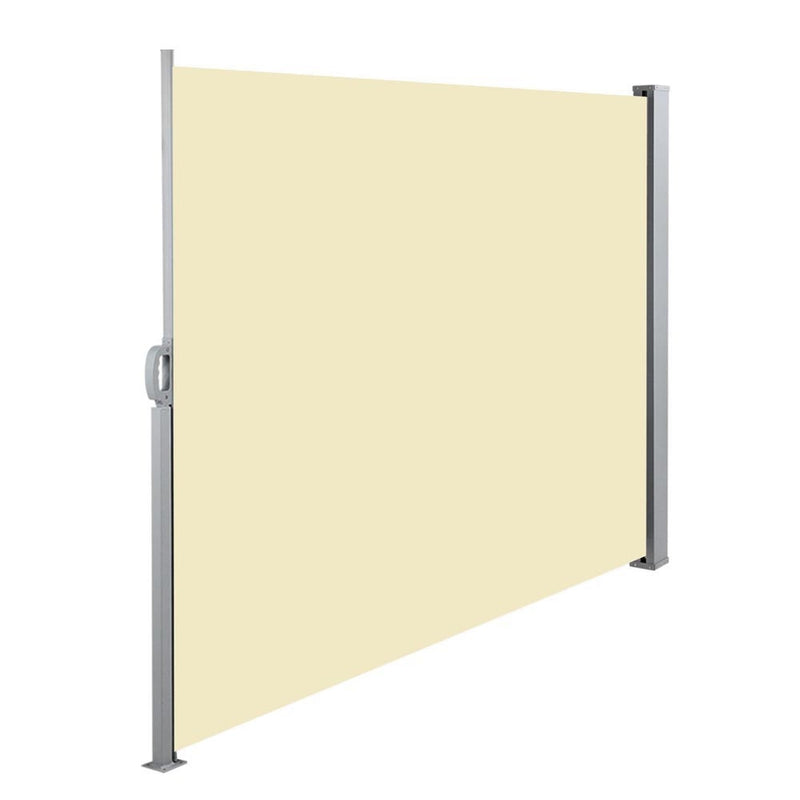 Retractable Side Awning Shade 2 x 3m - Beige