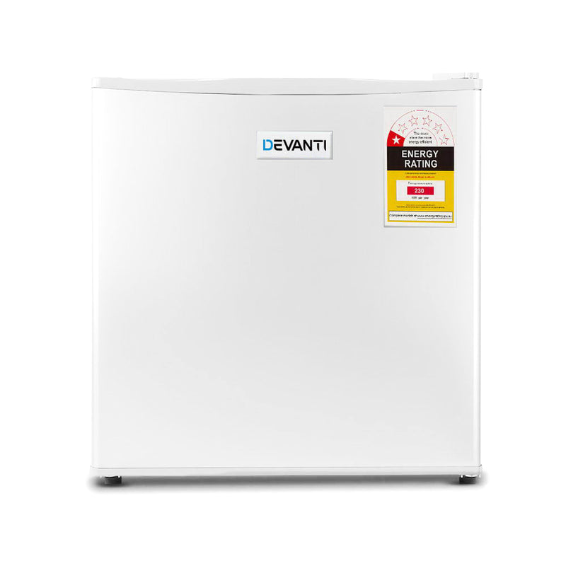 Devanti 48L Portable Mini Bar Fridge - White