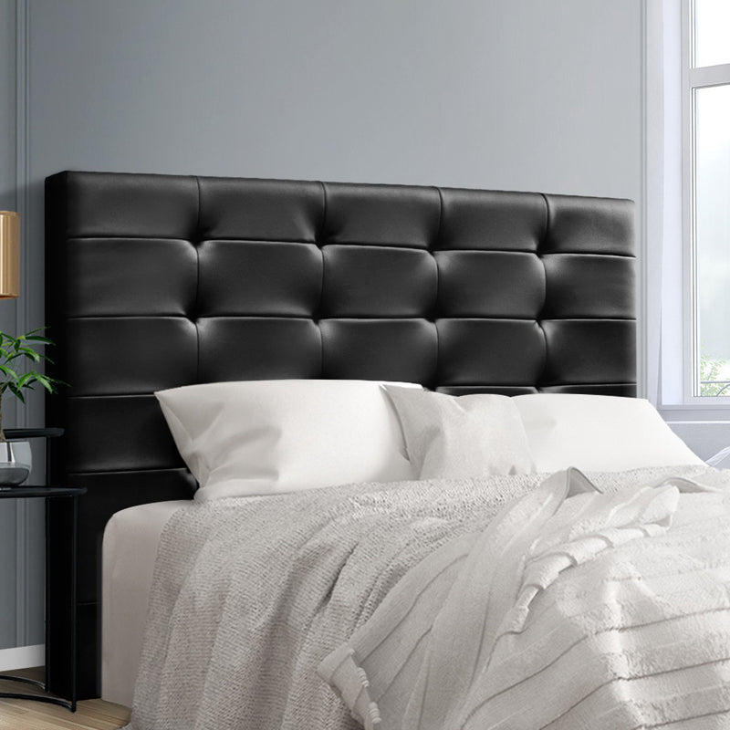 BENO Queen Size Bed Head Headboard Bedhead Leather Base Frame