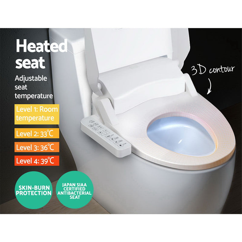 Electric Bidet Toilet Seat Cover Electronic Seats Paper Saving Auto Smart Wash