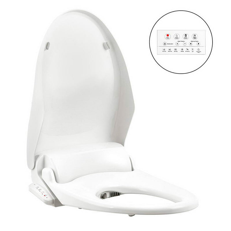 Smart Electric Bidet Toilet Seat Washlet Auto Electronic Cover Remote Control