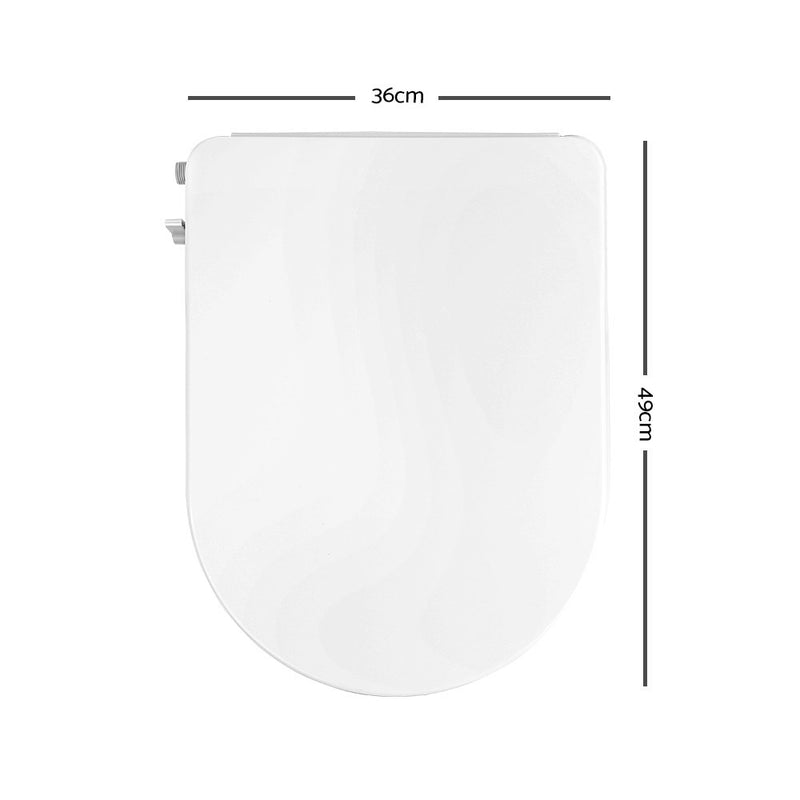 Non Electric Bidet Toilet Seat Bathroom - White