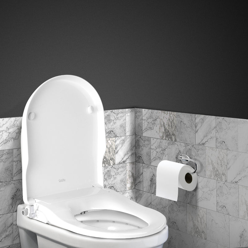 Non Electric Bidet Toilet Seat Bathroom - White