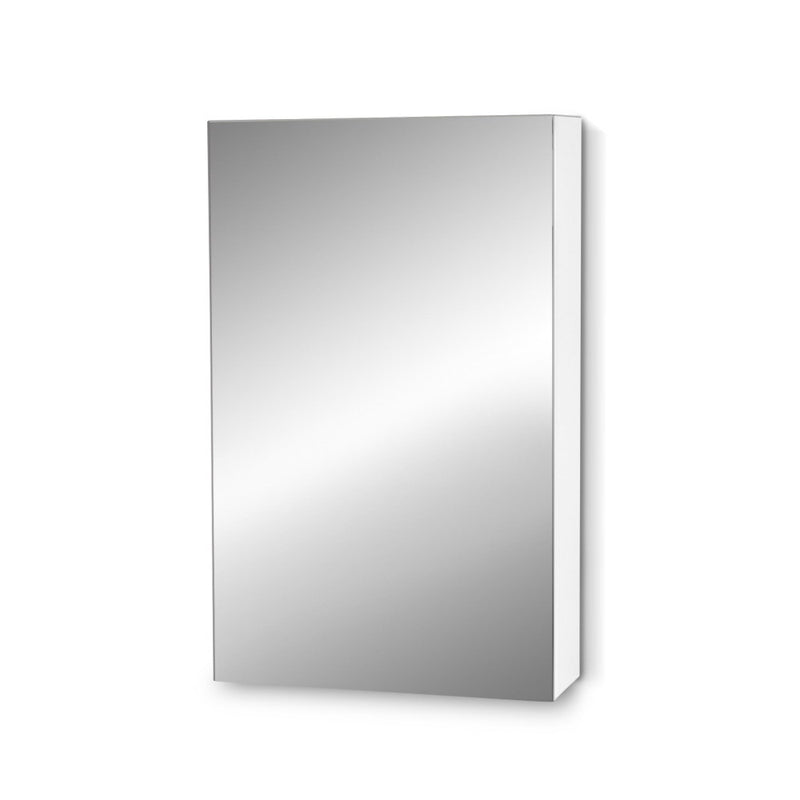 Bathroom Vanity Mirror with Storage Cavinet - White