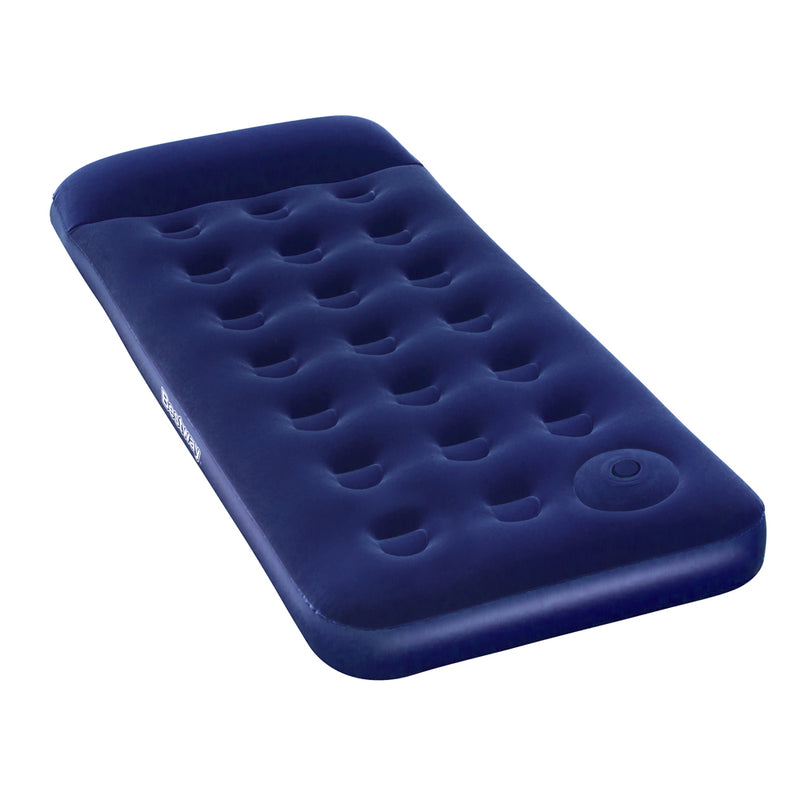 Single Size Inflatable Air Mattress - Navy