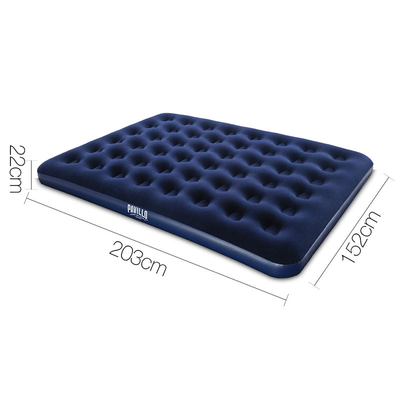 Queen Size Inflatable Air Matress - Navy