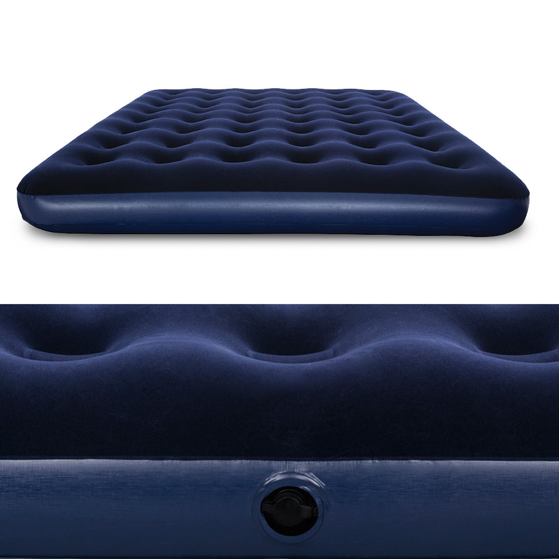 Queen Size Inflatable Air Matress - Navy