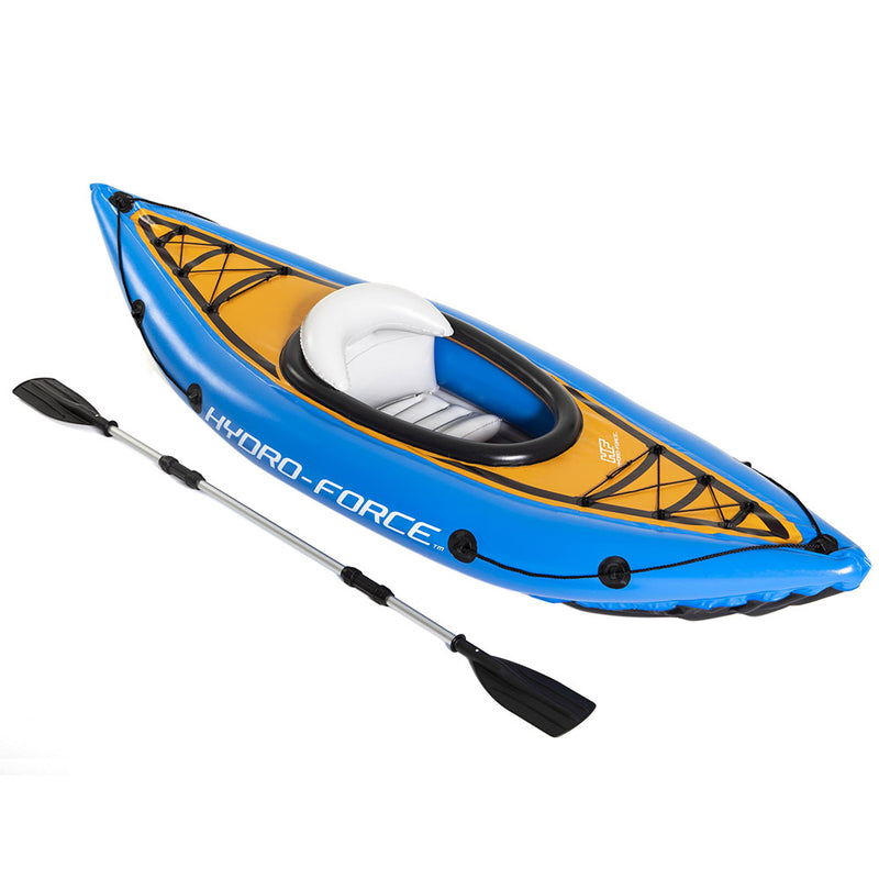 Inflatable Kayak Kayaks Fishing Boat Canoe Raft Koracle 275cm x 81cm