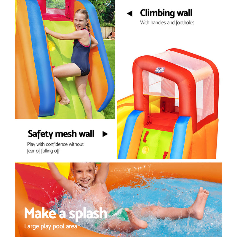 Inflatable Water Slide Park Jumping Castle Splash Toy Pool Playground